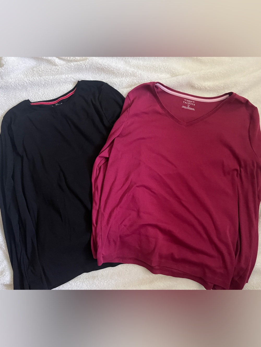 Bundle 2 Talbots Pima Cotton Tee 2X co5